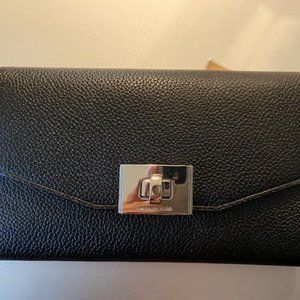 Michael Kors Trifold Wallet, Black